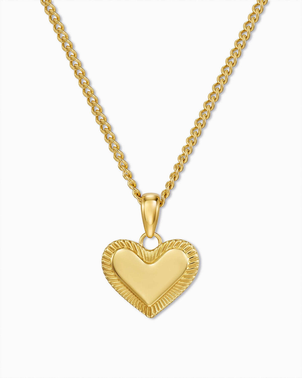 Herz Halskette Gravurplatte Anhänger