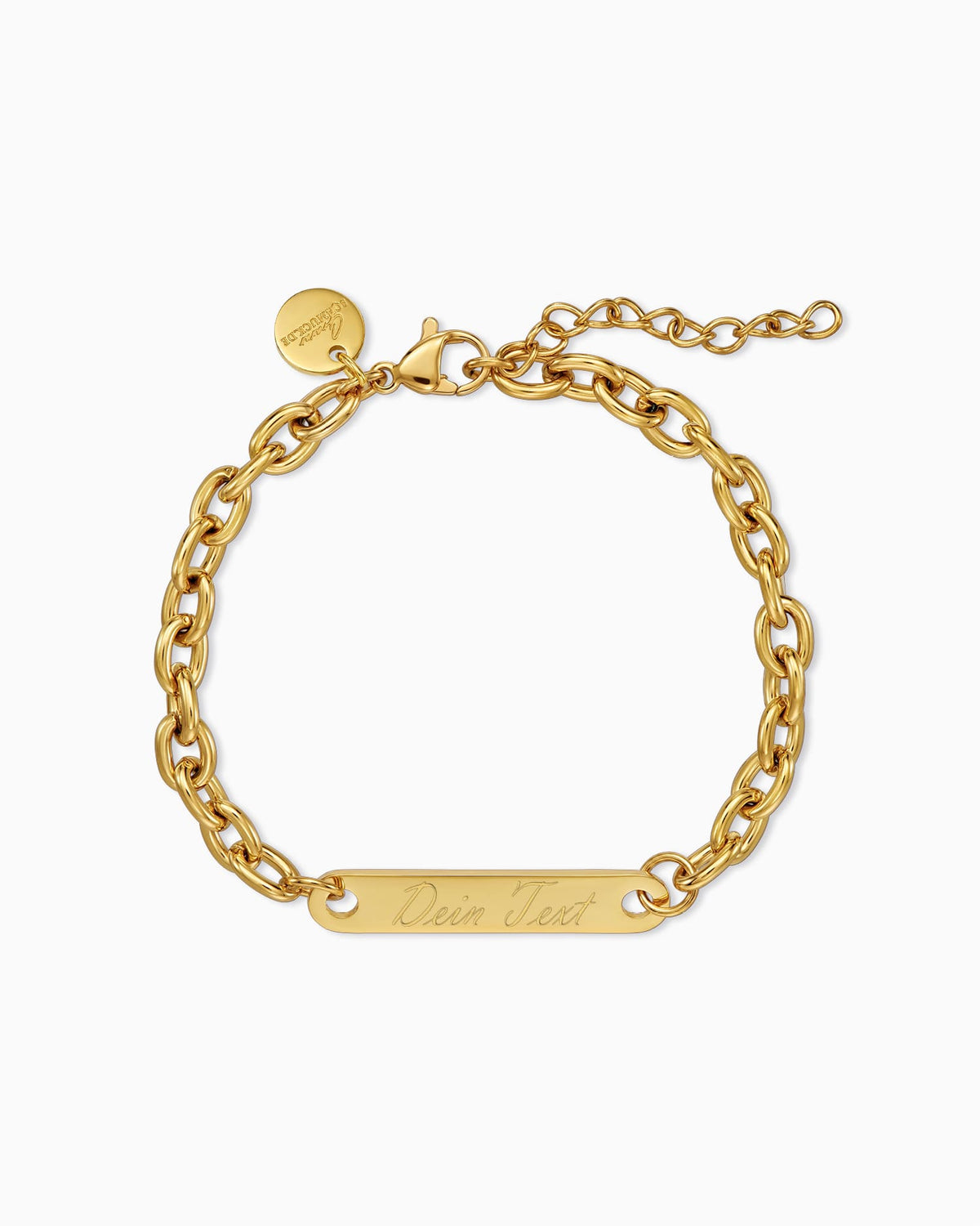 Gravurarmband Gravurplatte