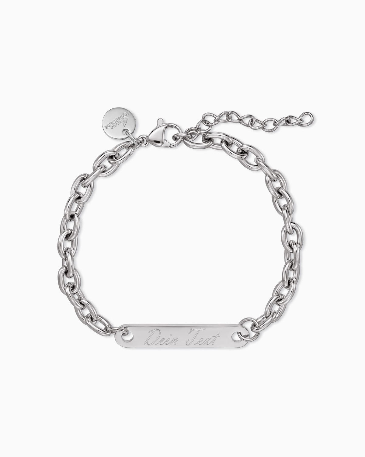 Gravurarmband Gravurplatte