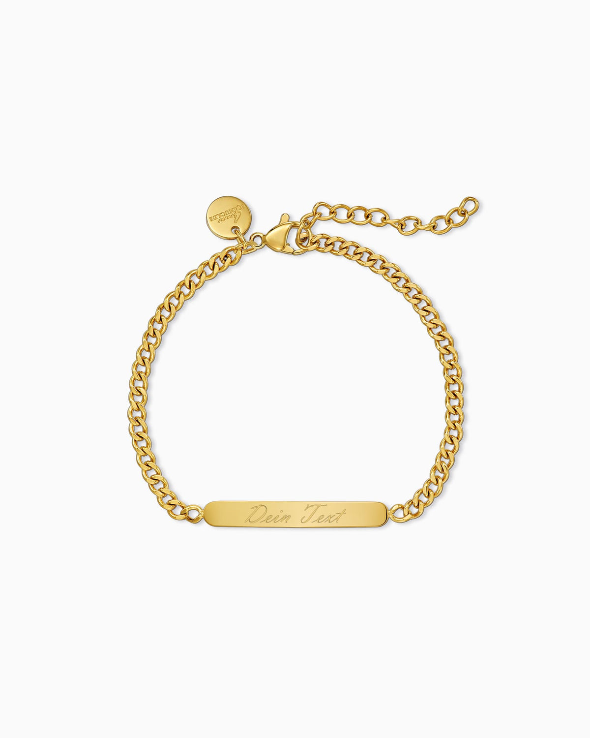 Gravurarmband Gravurplatte
