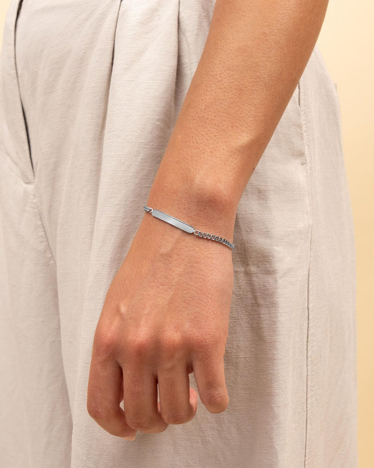 Gravurarmband Gravurplatte