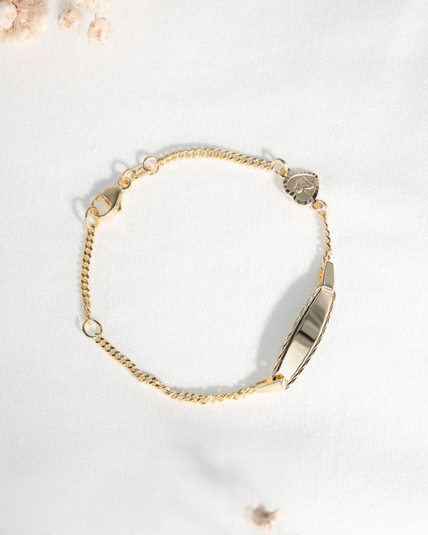 Gravurarmband Gravurplatte Schutzengel Herz