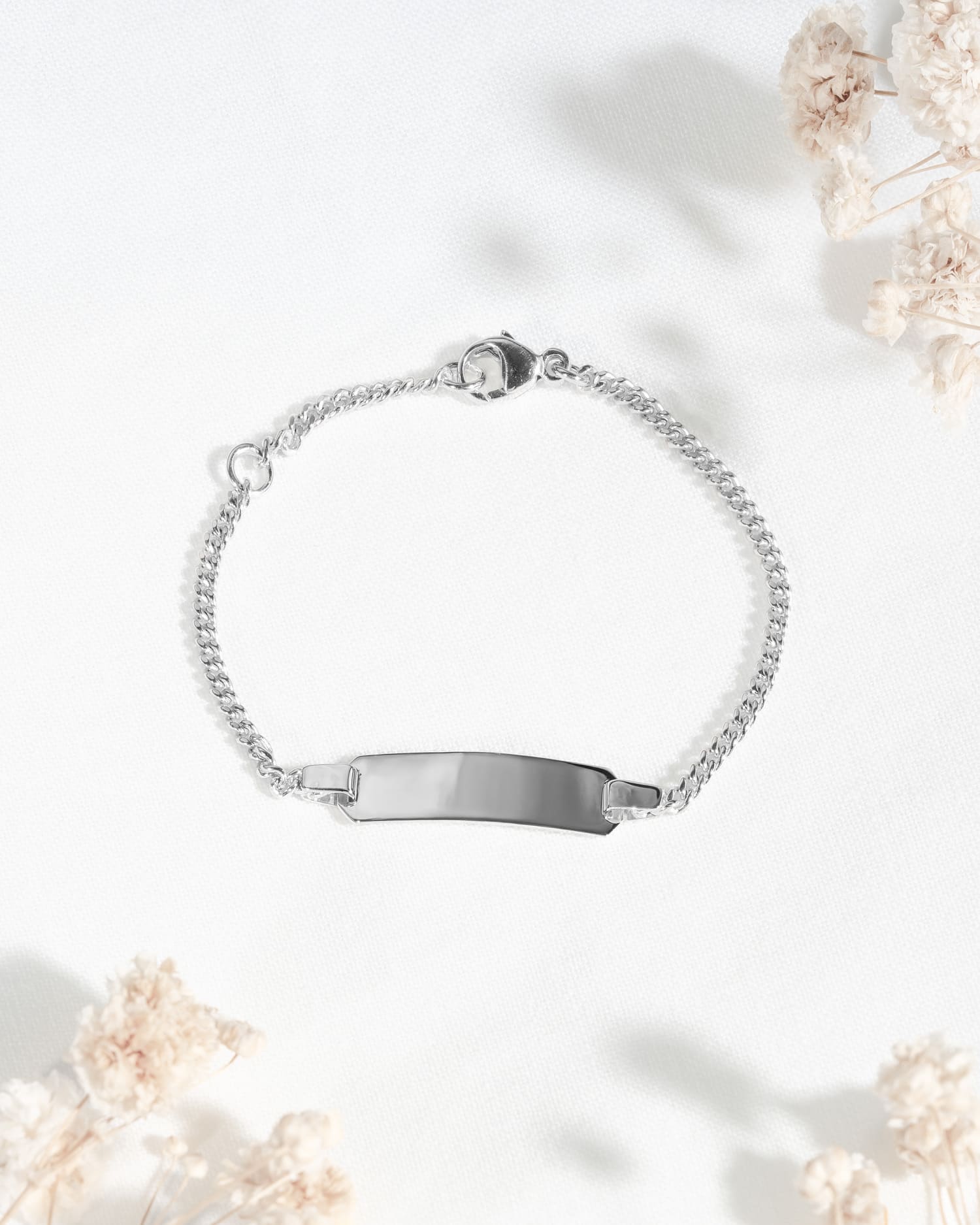 Gravurarmband Gravurplatte Zirkonia