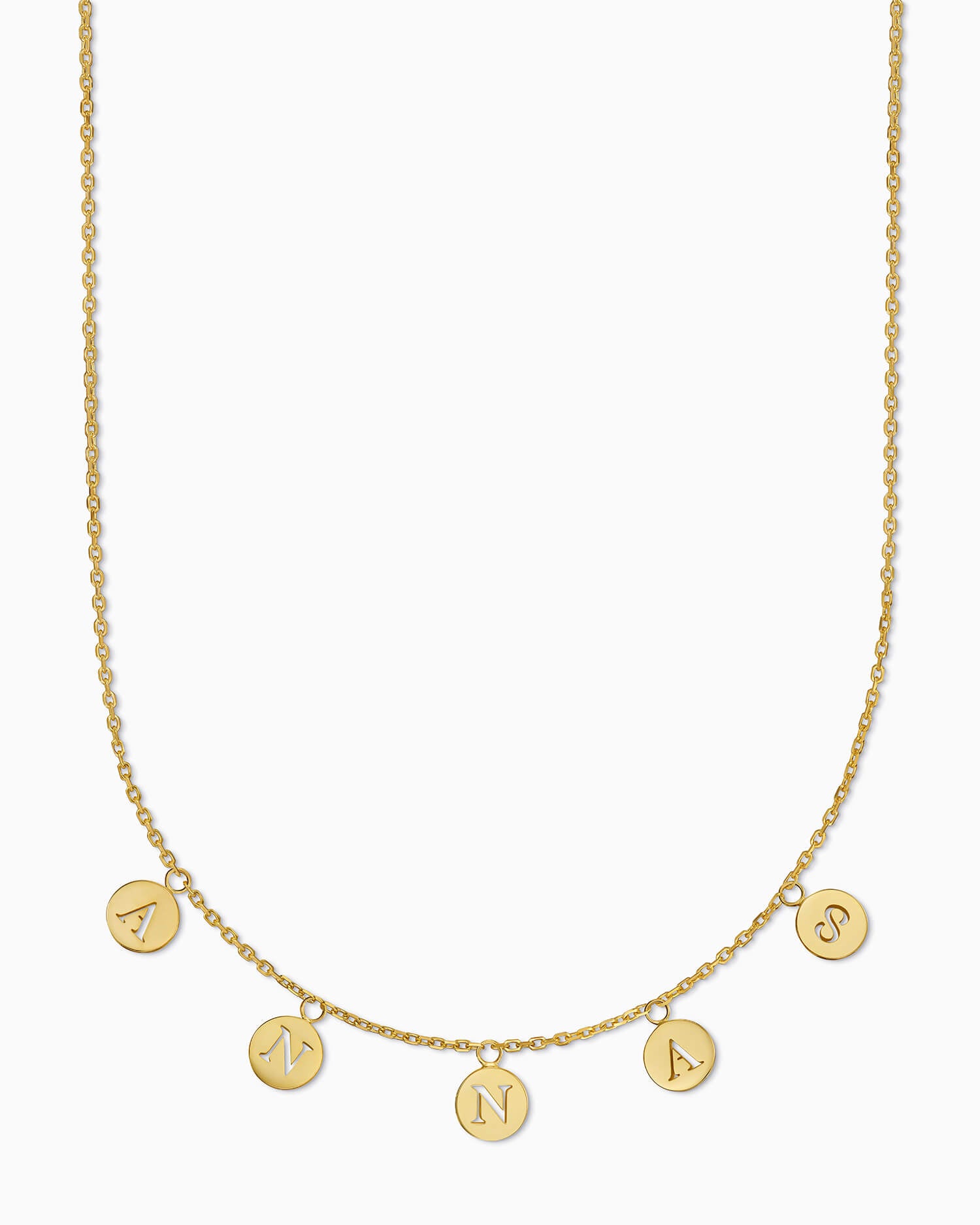 Name necklace / letter necklace