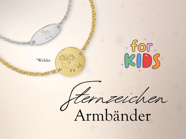 Children/babies star sign bracelets