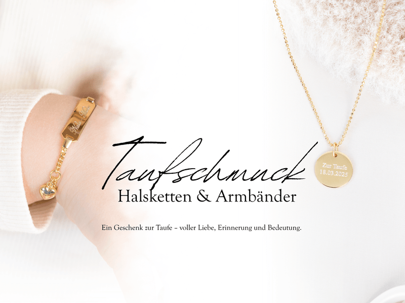 Christening jewelry / Christening necklaces & christening bracelets