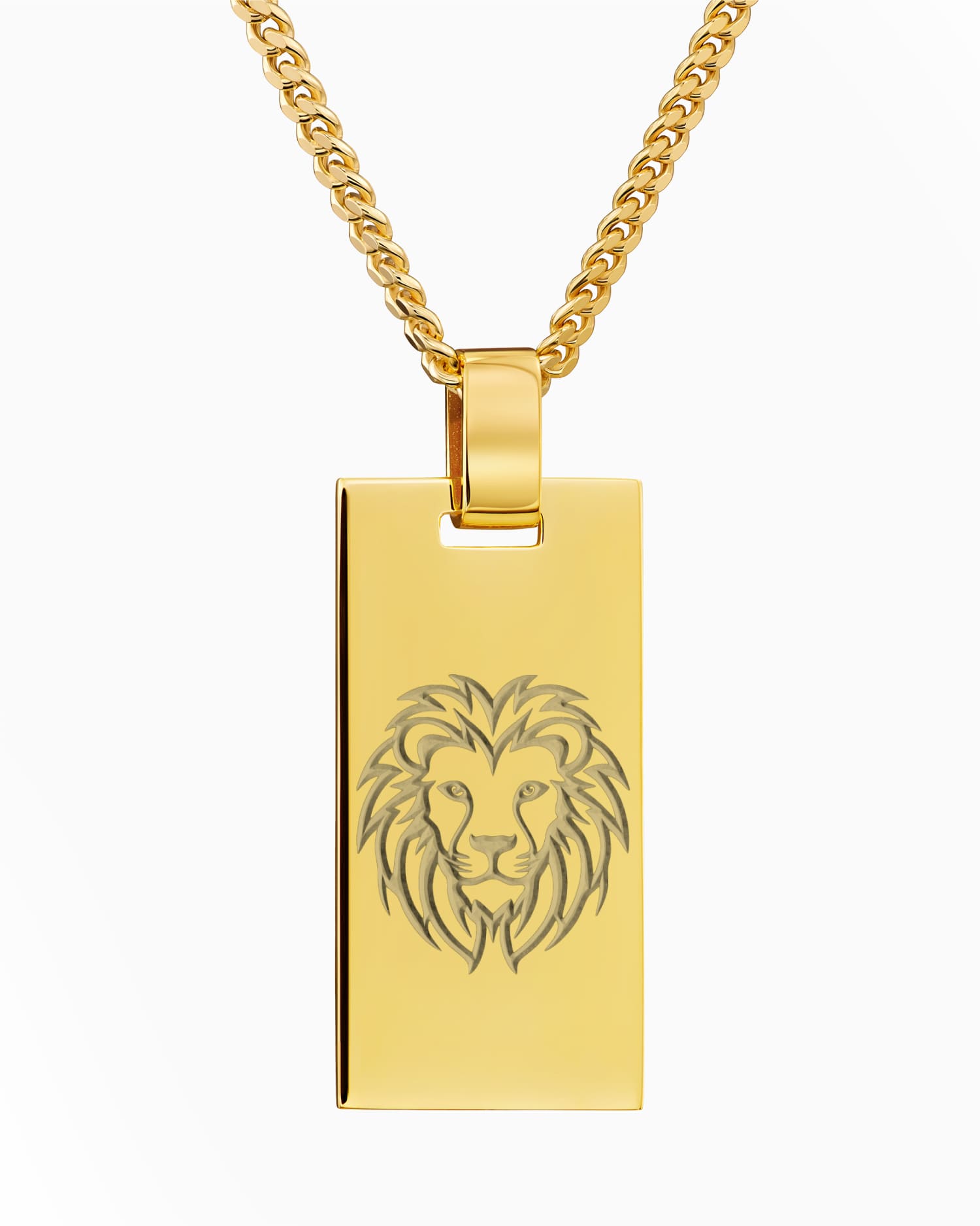 Graphic upload engraving plates necklace pendant rectangle