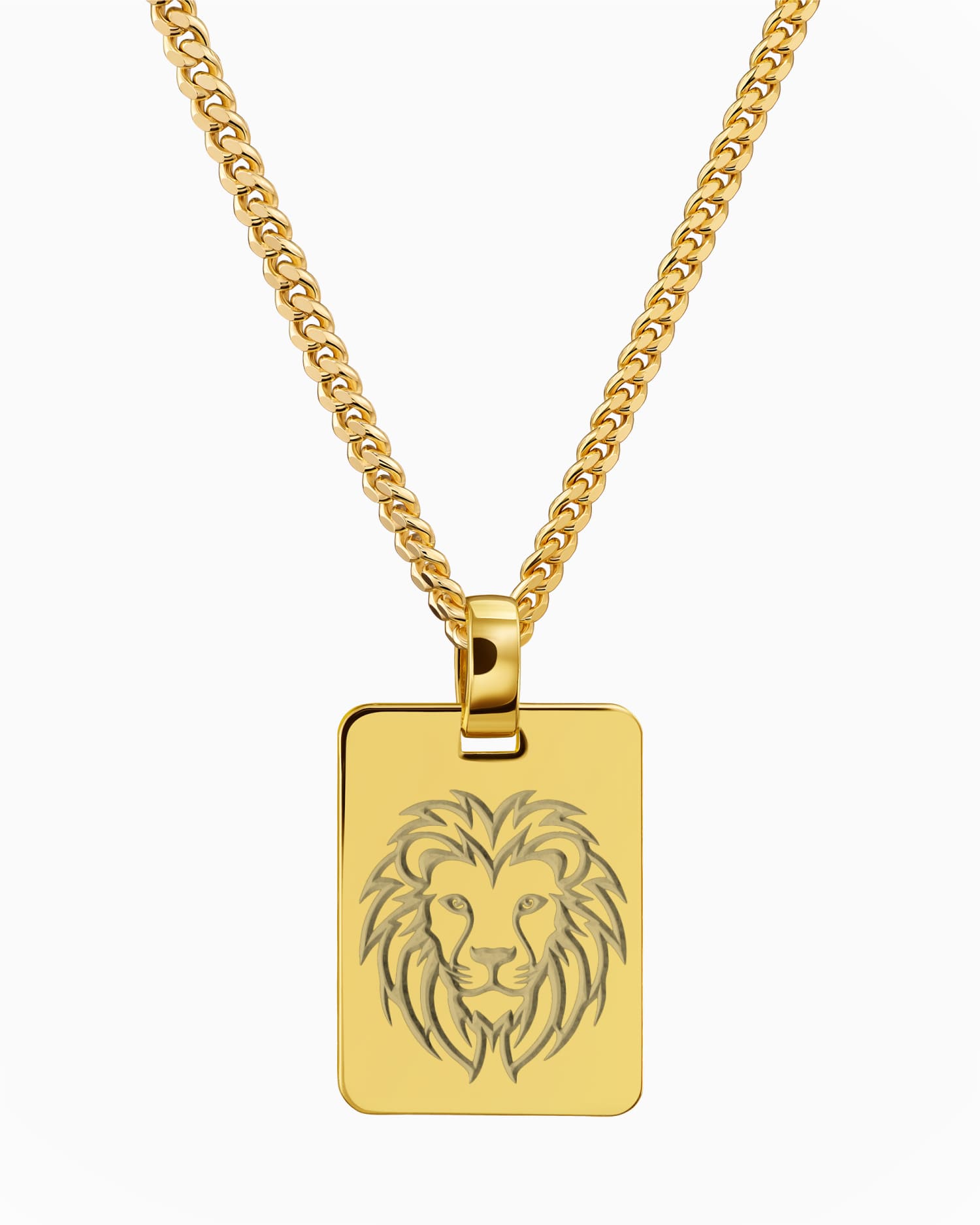 Graphic upload engraving plates necklace pendant rectangle