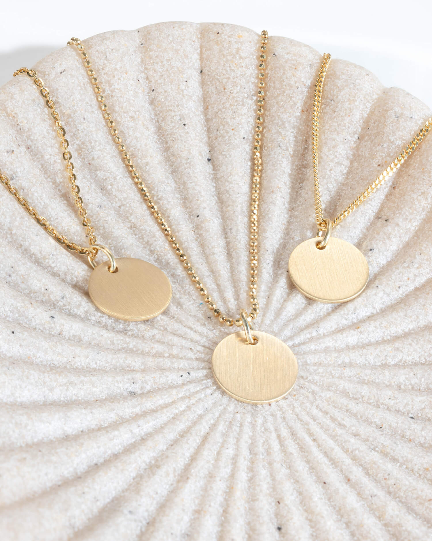 Nose print engraving plates necklace pendant round 12mm