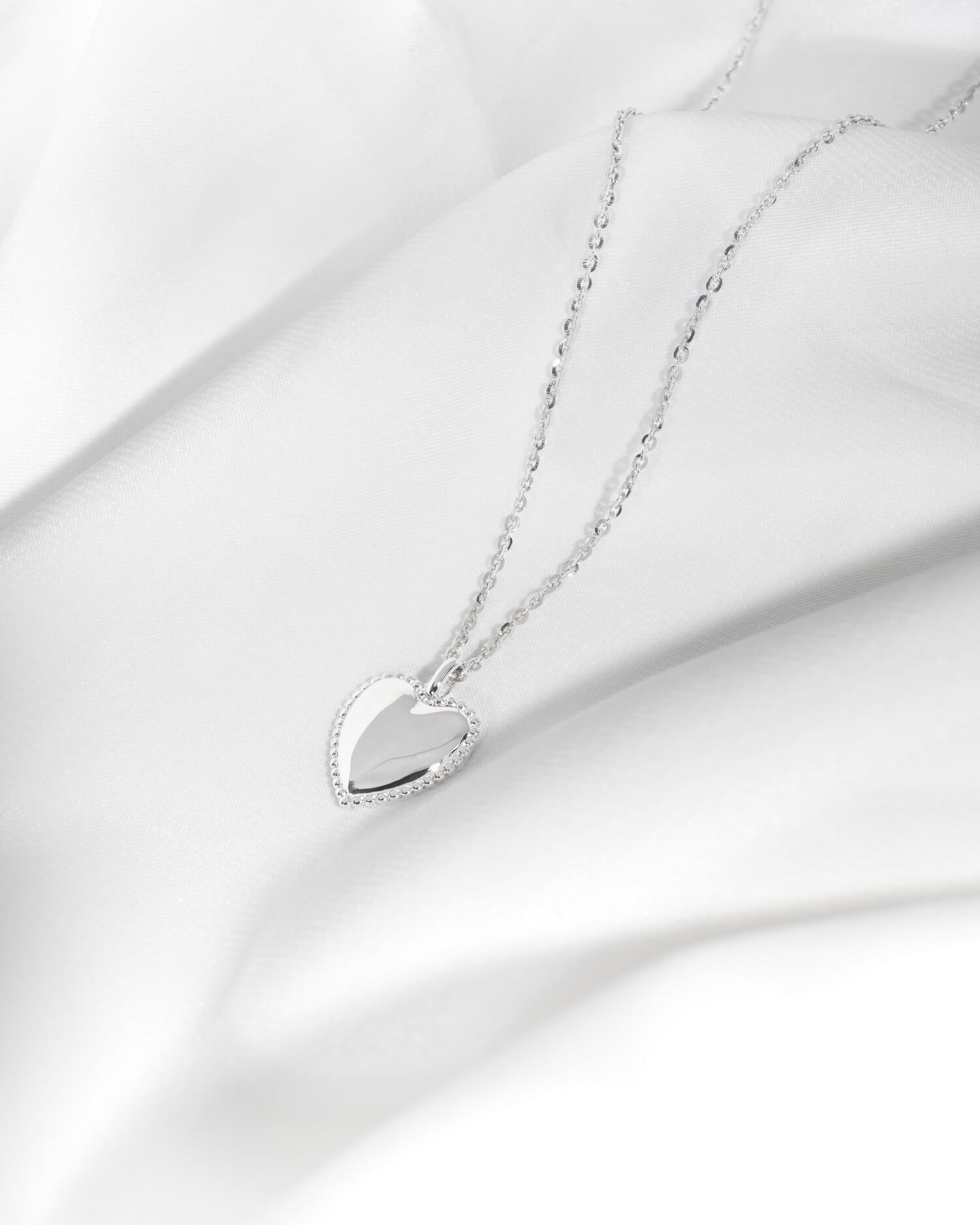 Child symbols heart necklace engraving plate pendant