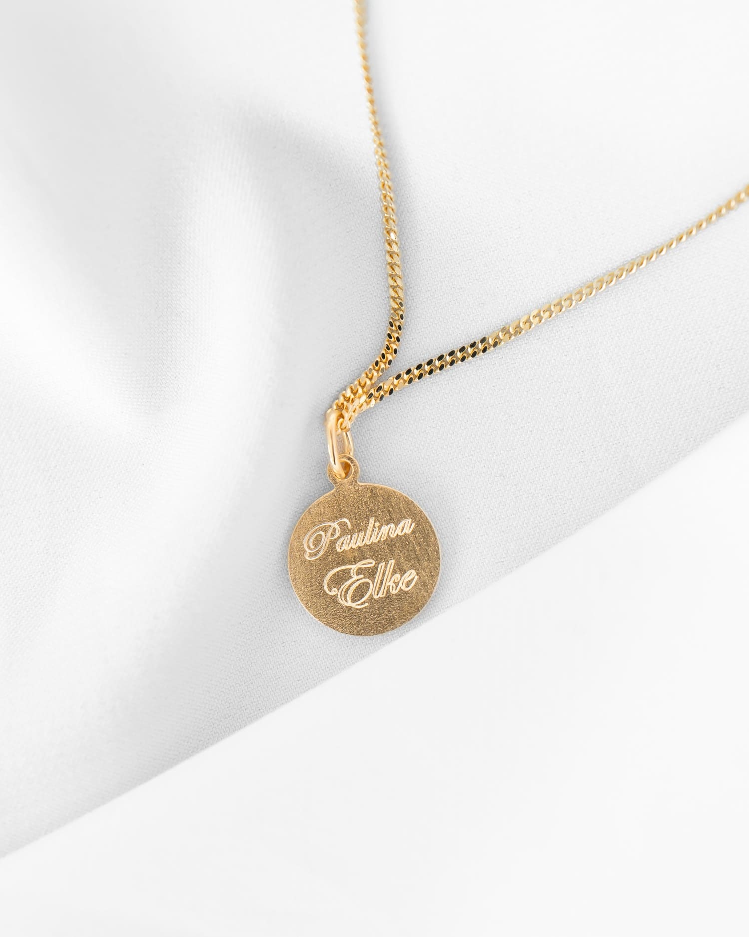 Engraving plates pendant necklace guardian angel