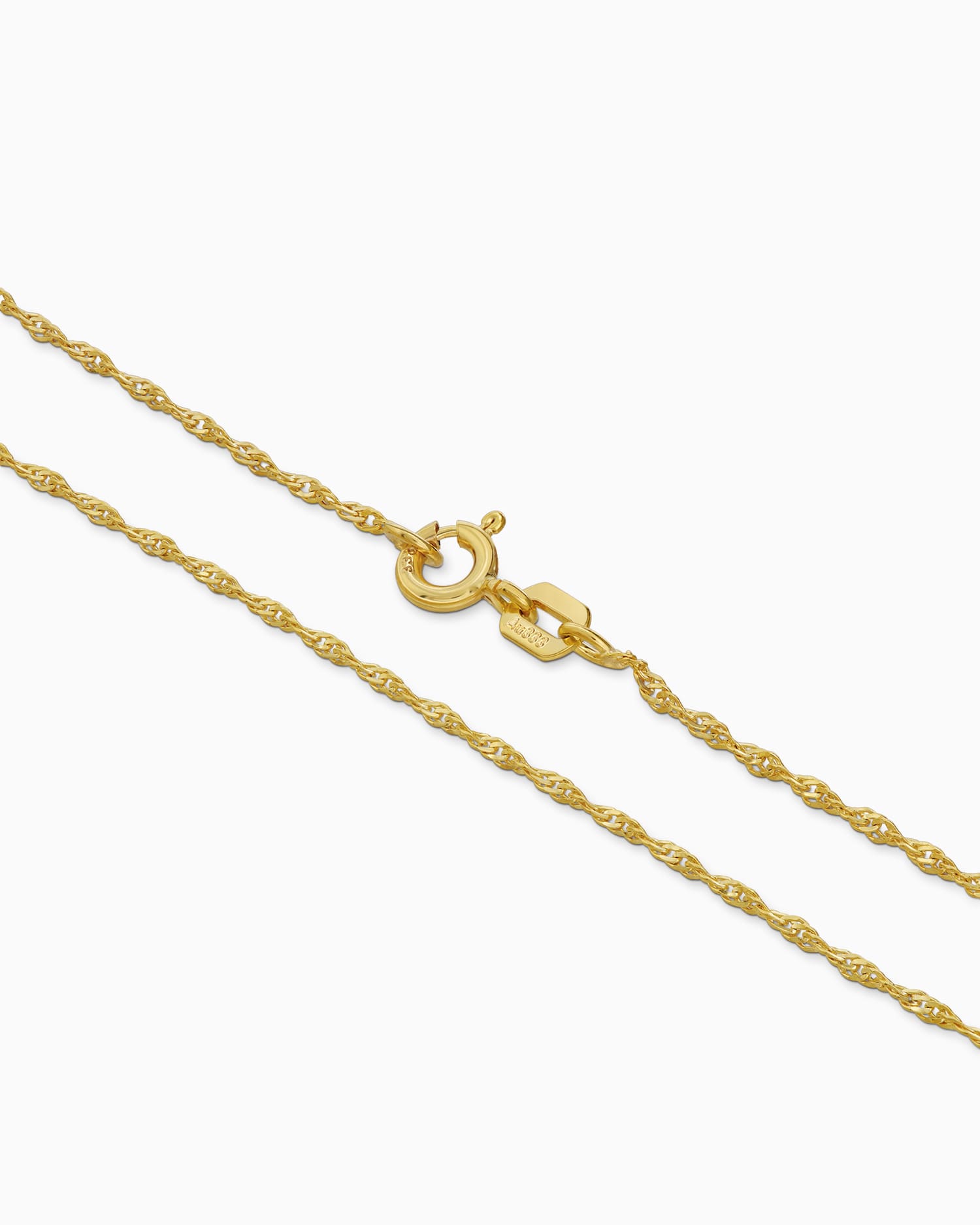 Singapore chain 333 gold 1,60mm