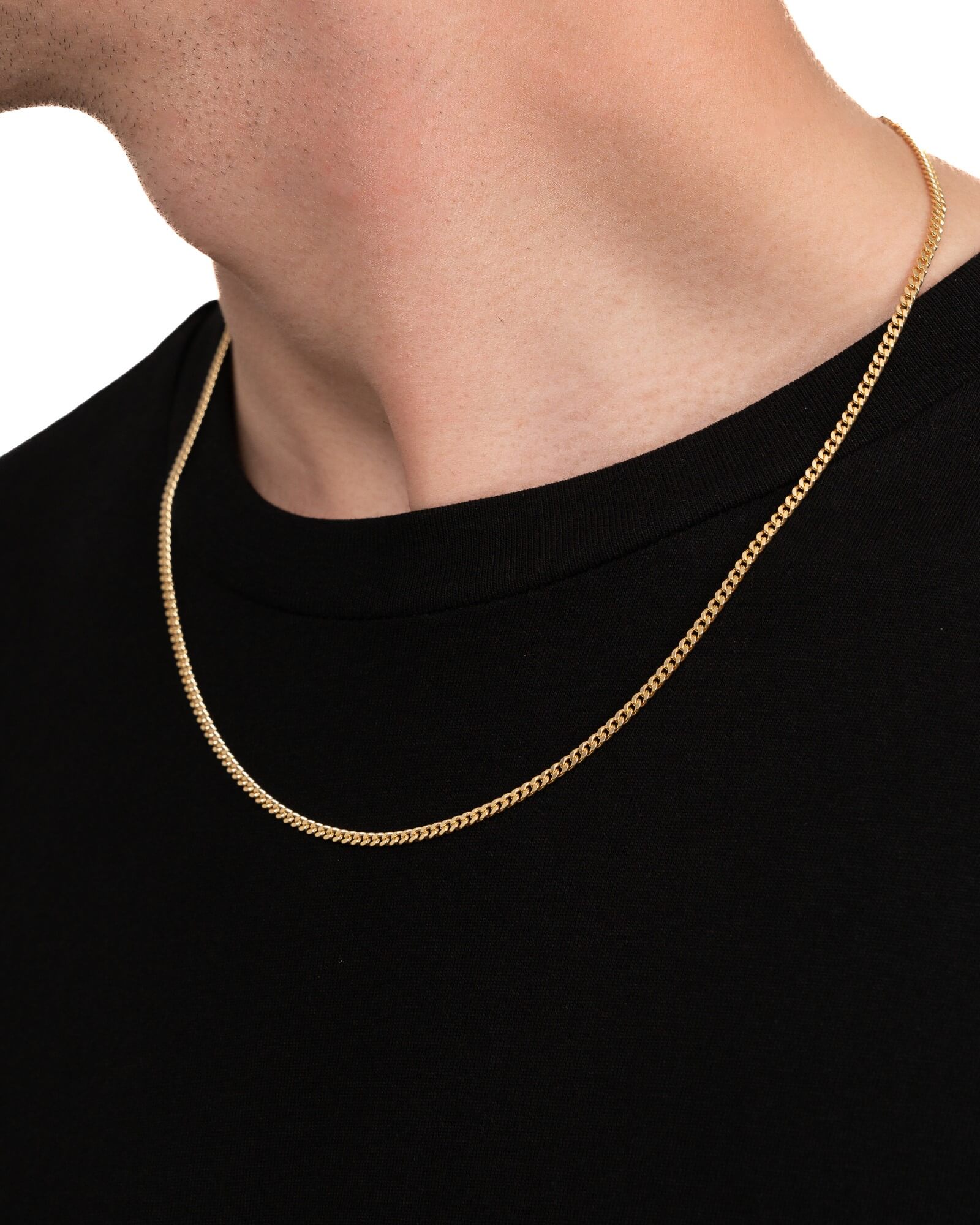 Pantserketting 585 goud 2,70mm