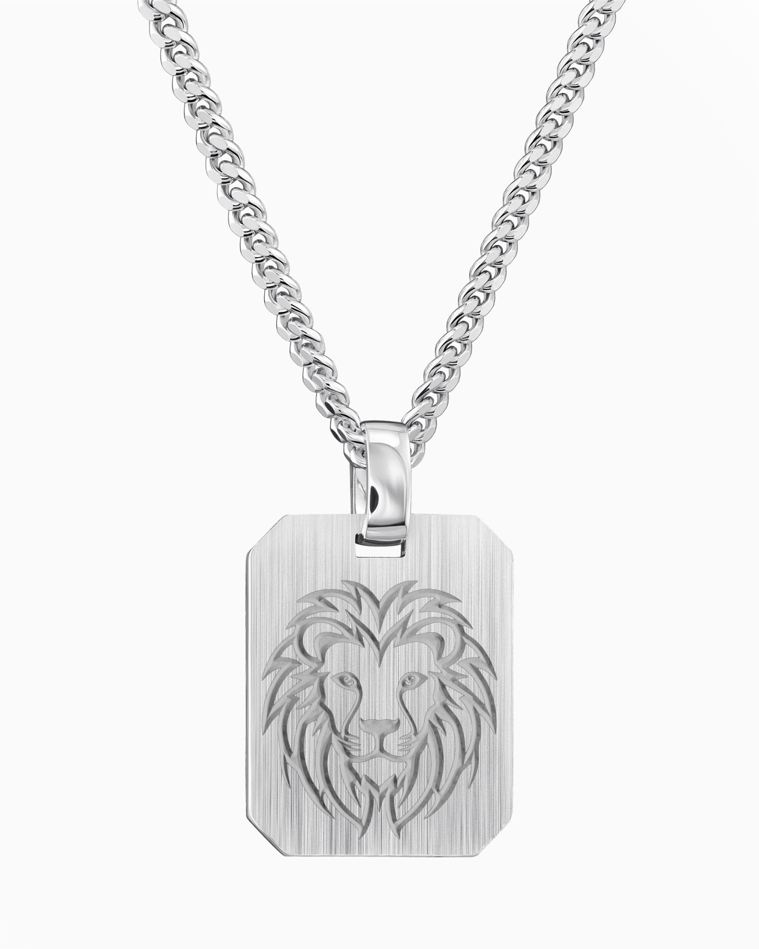 Grafische upload graveerplaten halsketting hanger achthoek