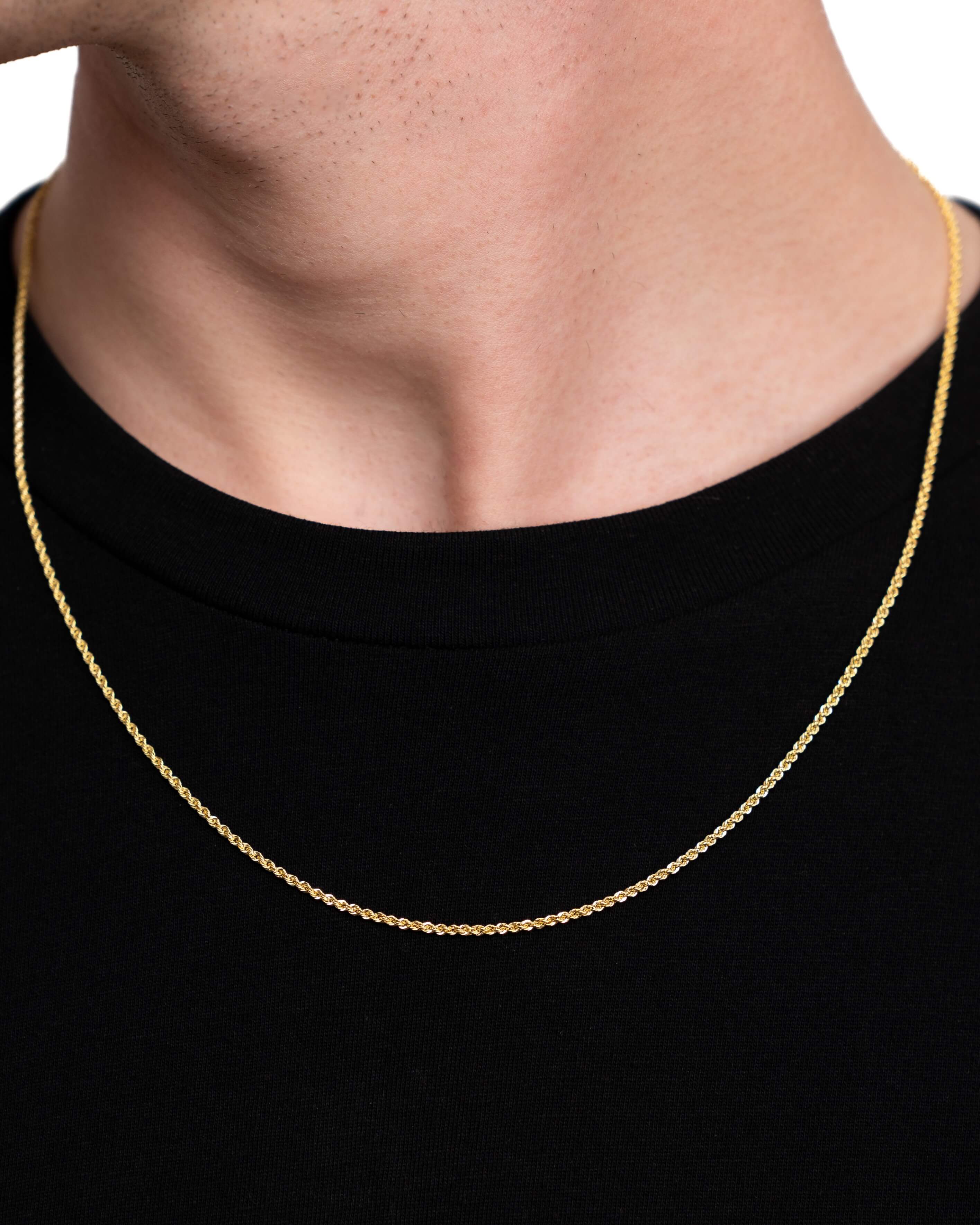 Koordketting 585 goud 1,70mm