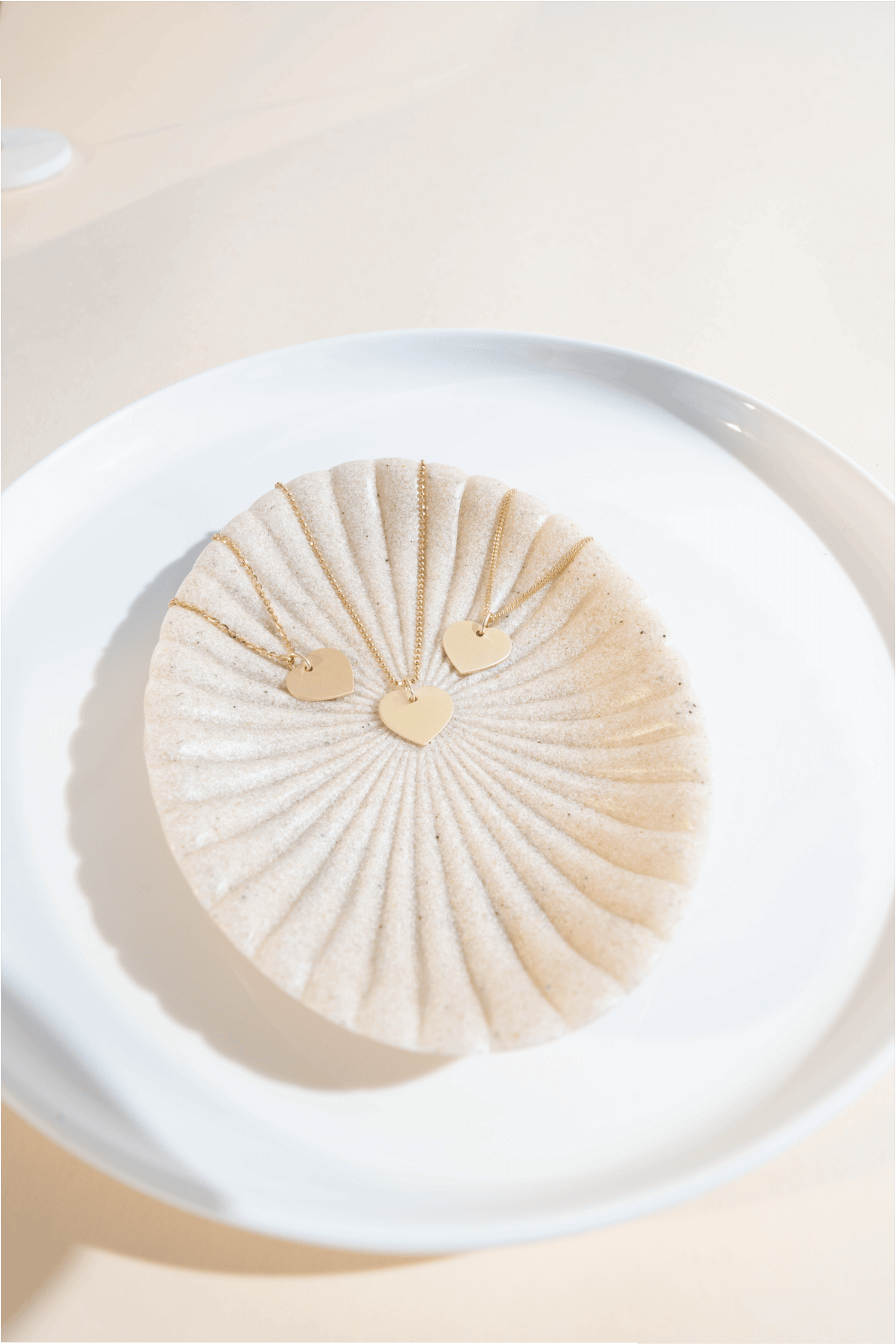 Voetafdruk hart ketting graveerplaatje hanger 13mm