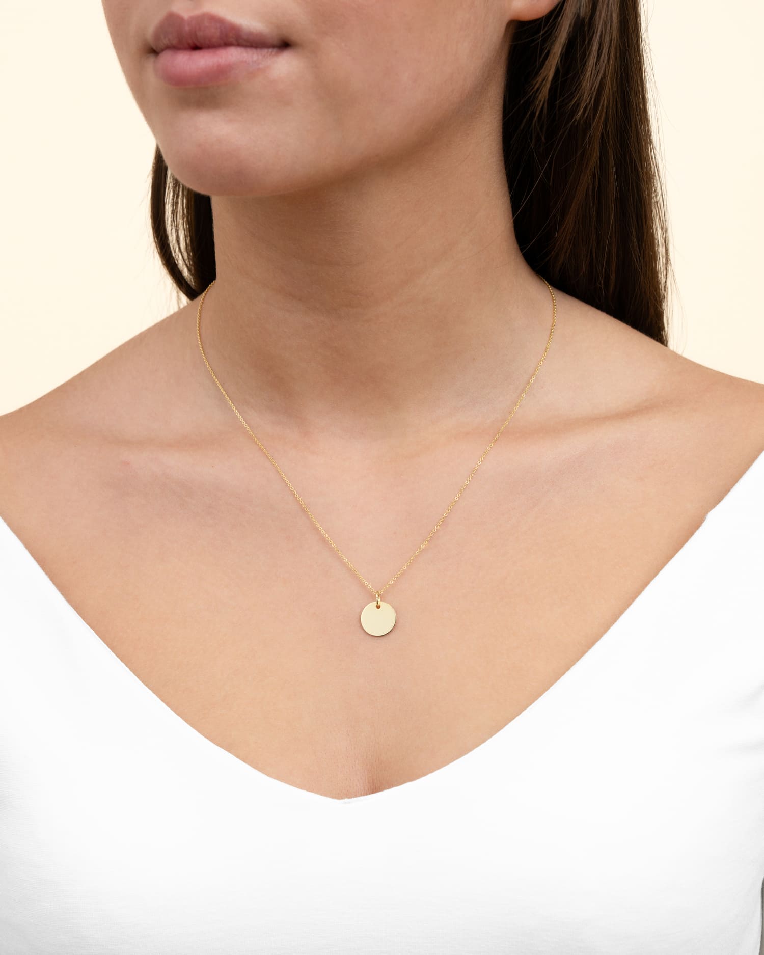 Geboorte bloem graveren platen ketting hanger rond 12mm