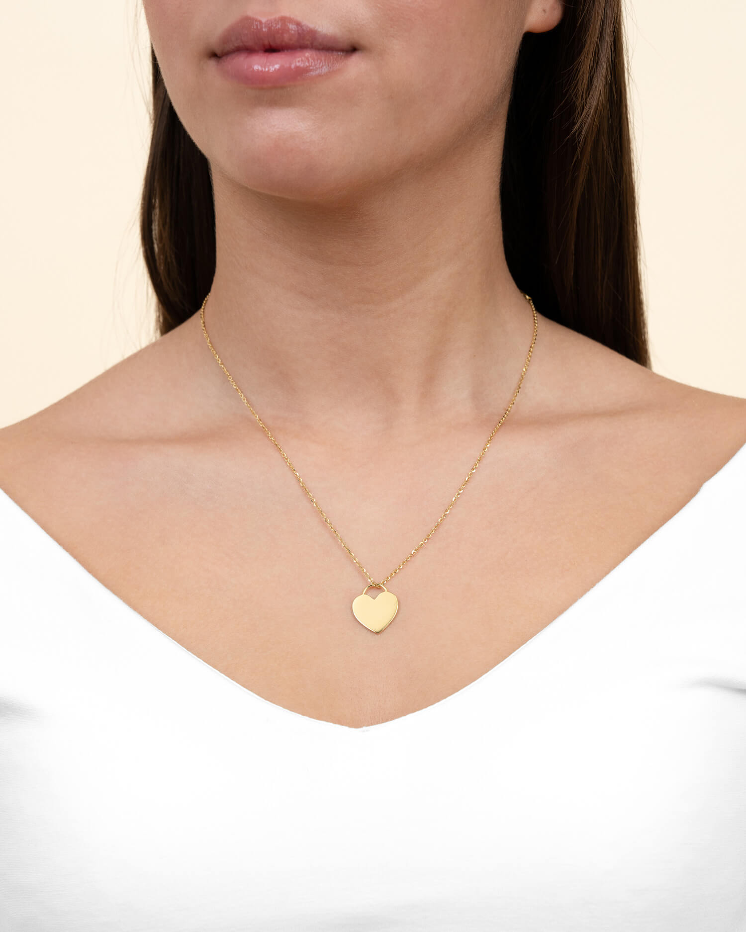 Grafische uploud hart ketting graveren plaat hanger