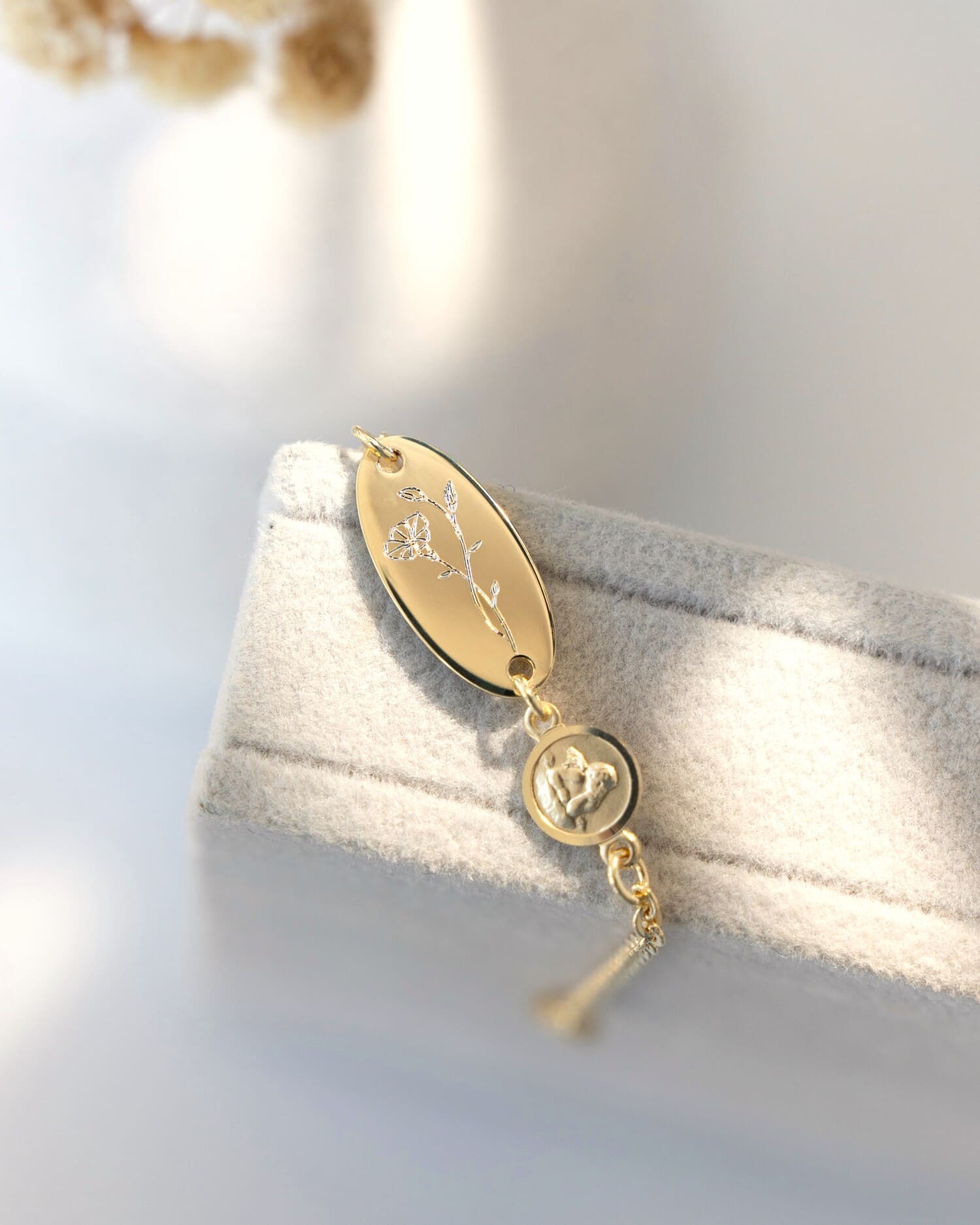 Graveerarmband Graveerplaatje Beschermengel