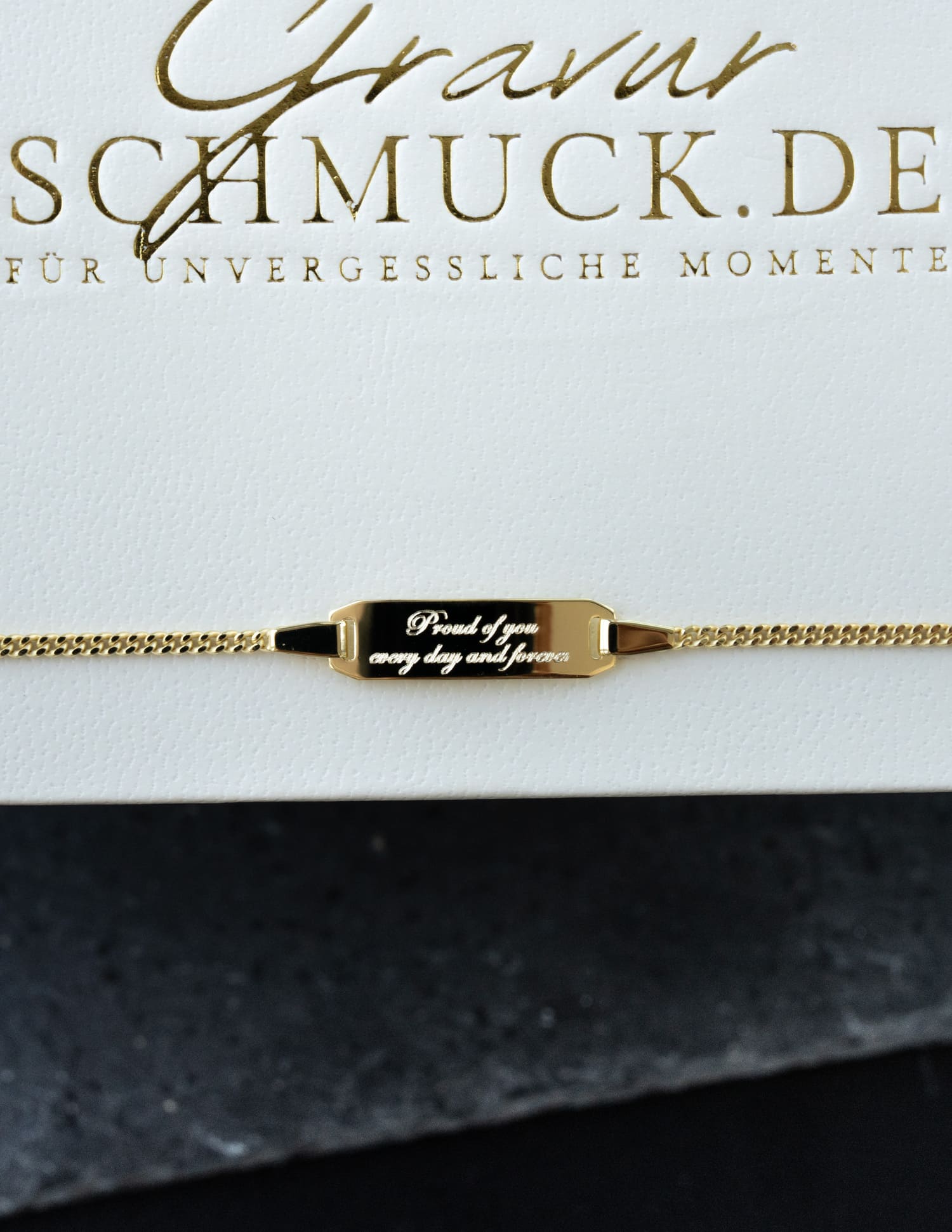 Graveerarmband Graveerplaat