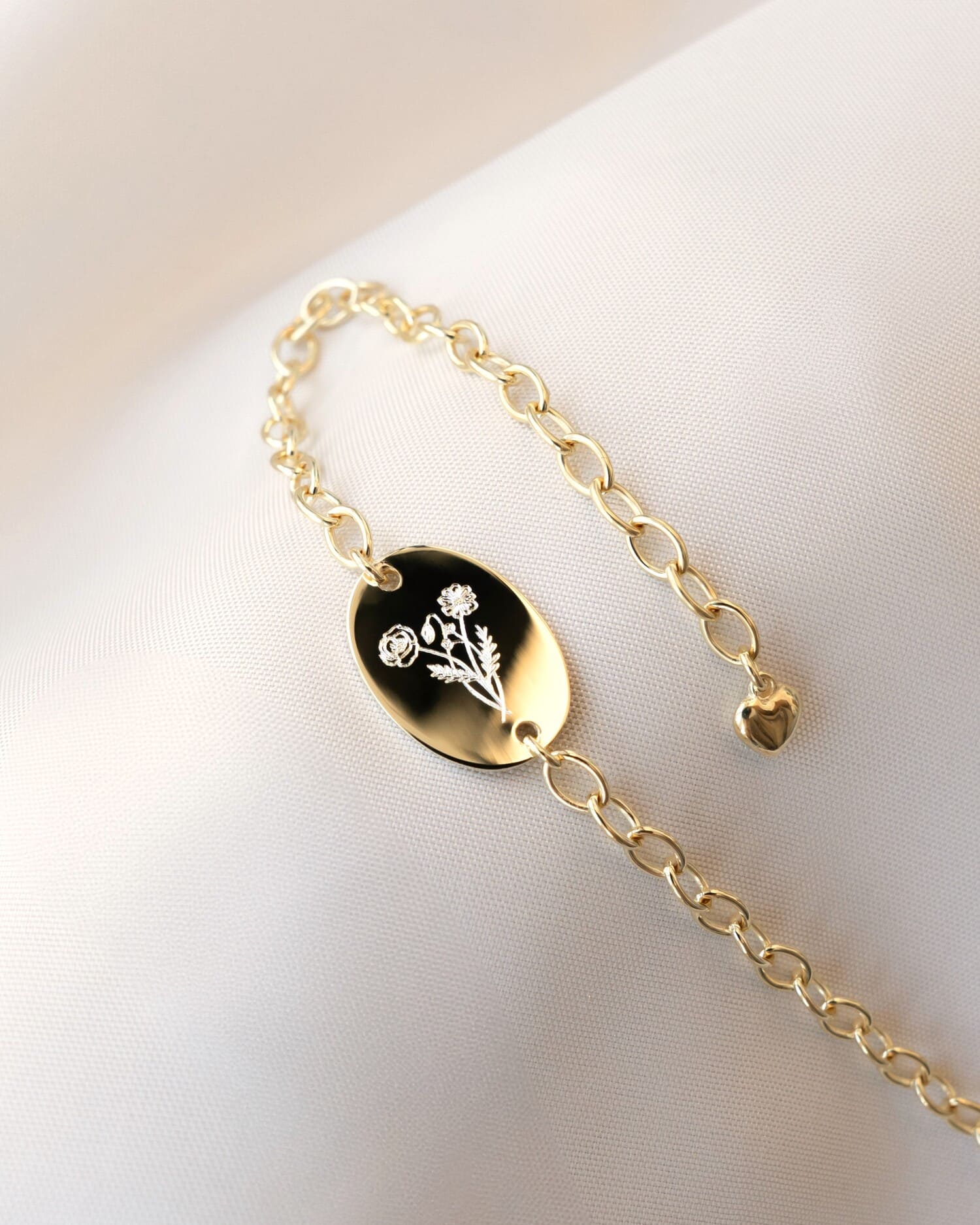 Graveerarmband graveerplaat ovaal