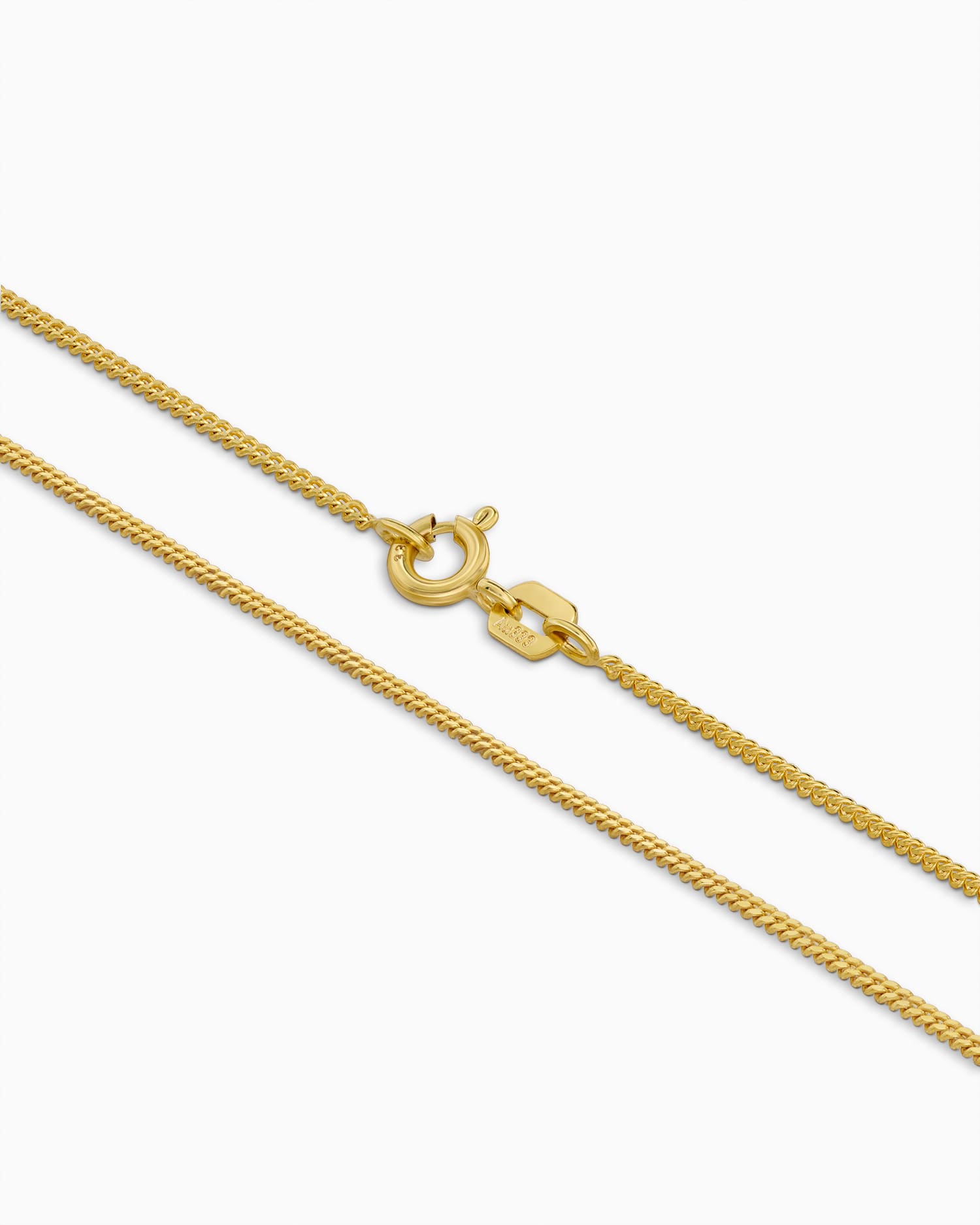 Pantserketting 585 goud 1,20mm