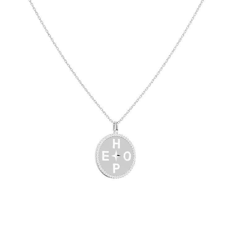 Letter Chain Initials Relief Round