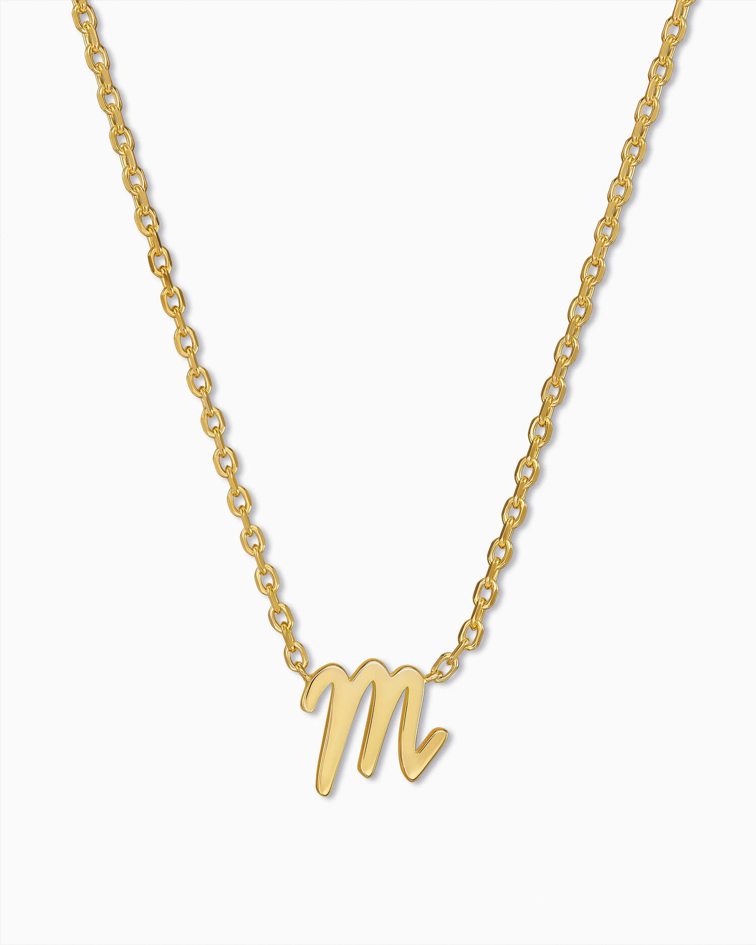 Letter necklace
