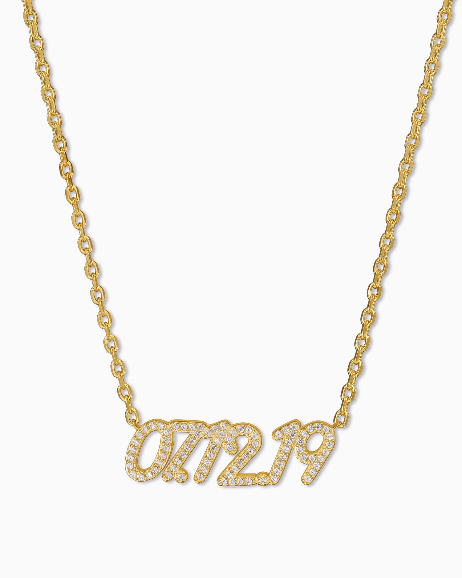 Date Necklace Zirconia