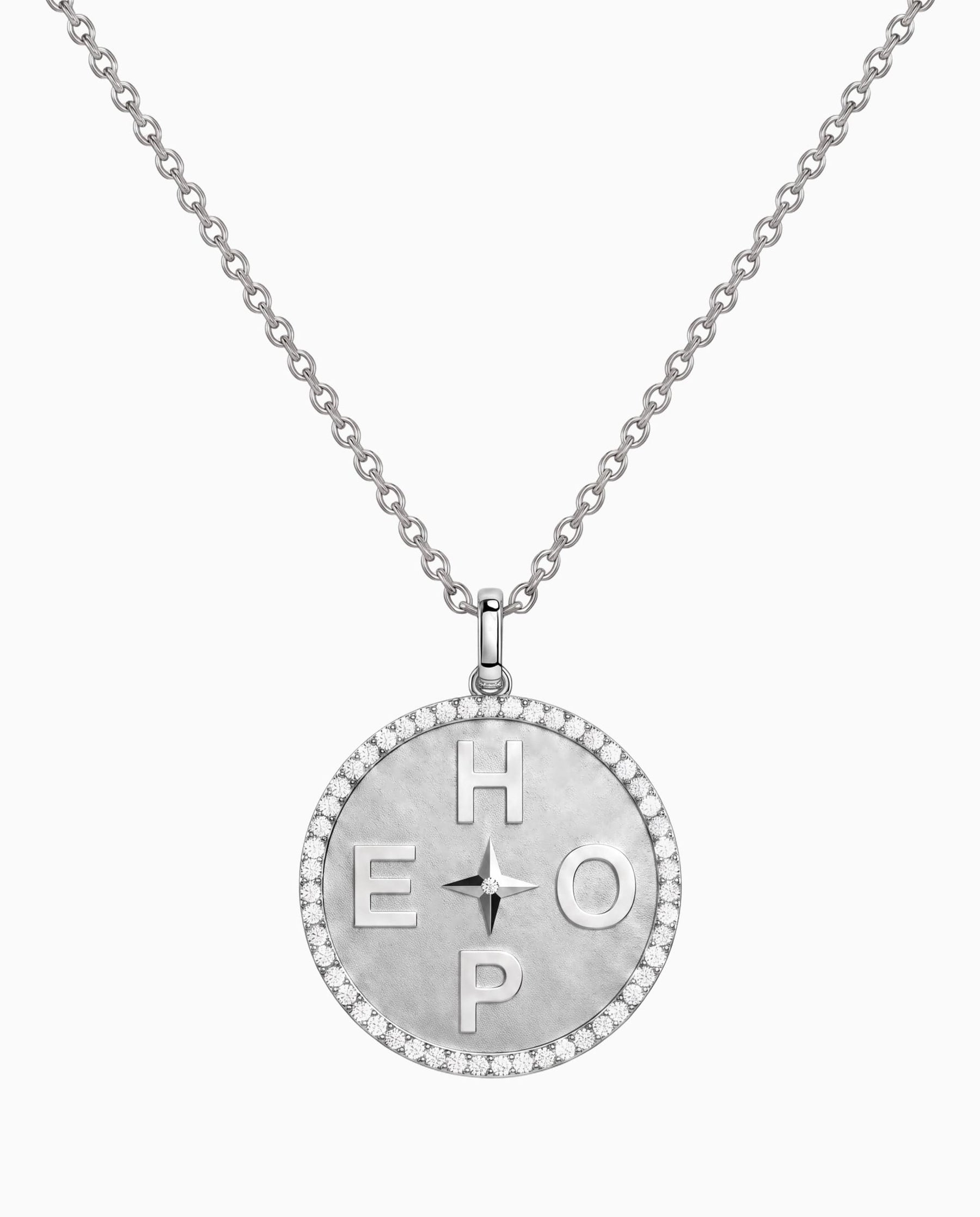 Letter Chain Initials Relief Round
