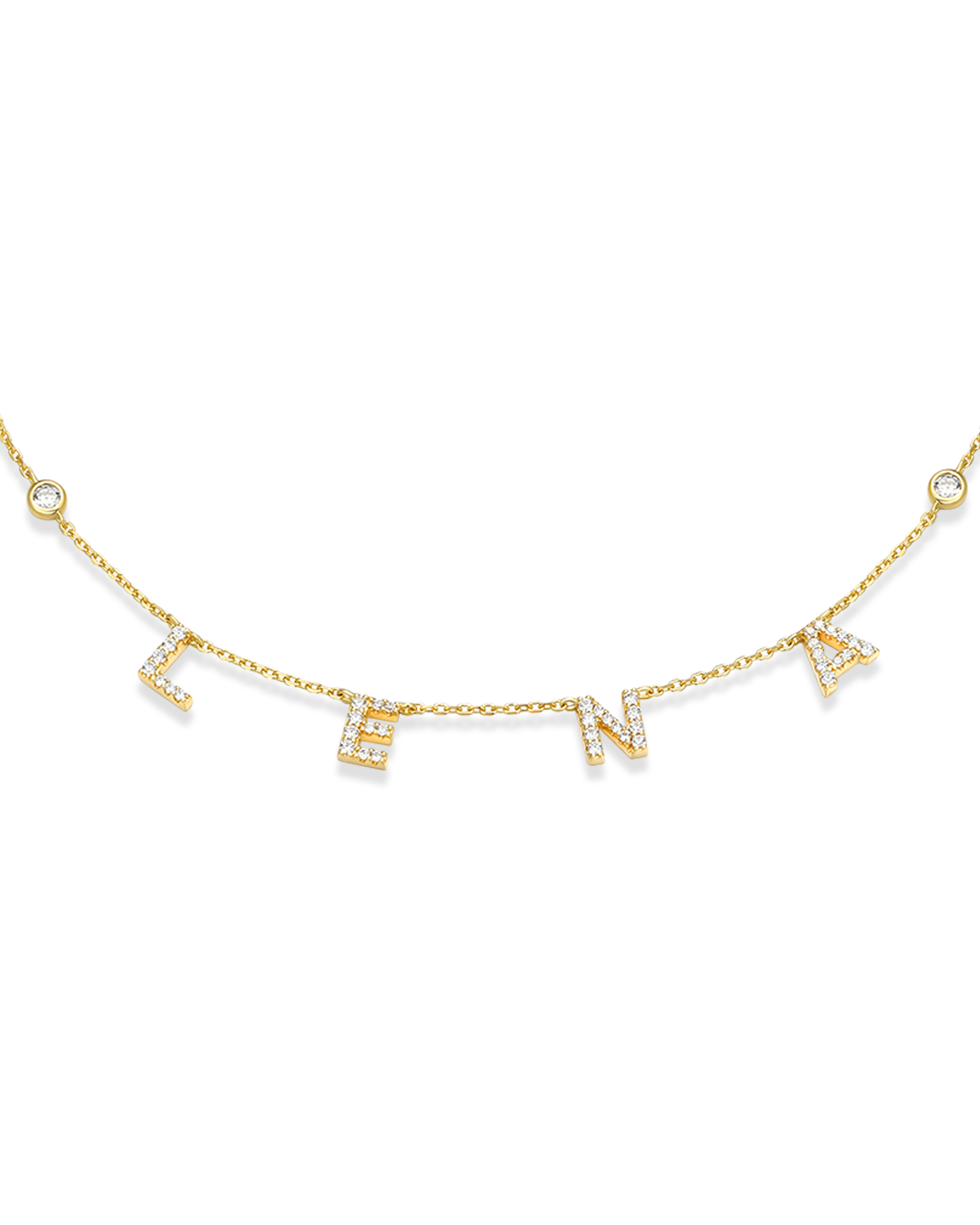Buchstabenkette Namenskette Zirkonia