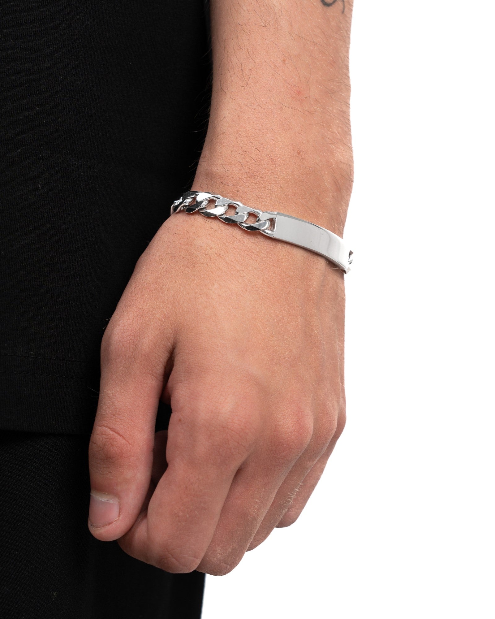 Gravurarmband Gravurplatte Panzer ID-Armband