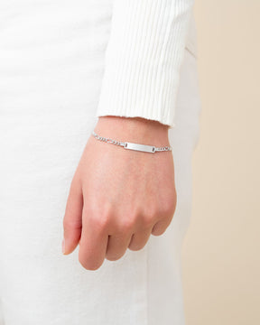 Gravurarmband Gravurplatte