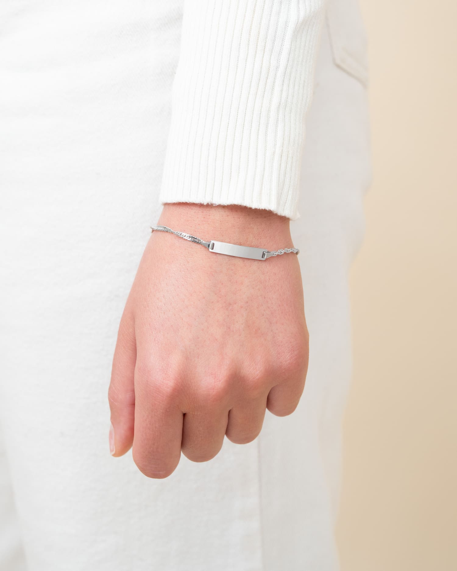 Gravurarmband Gravurplatte