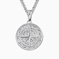 Other pendant chains for men - 925 silver rhodium-plated