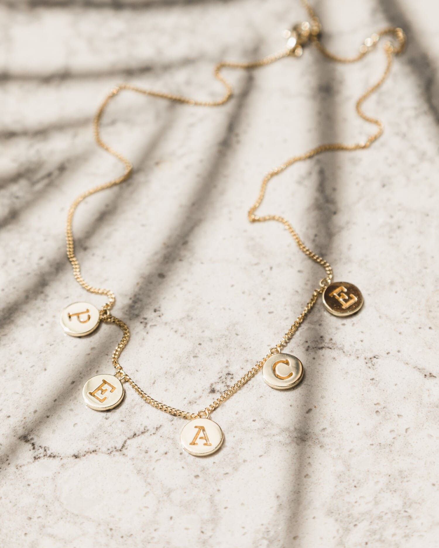 Name necklace / letter necklace