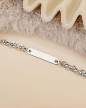 Gravurarmband Gravurplatte