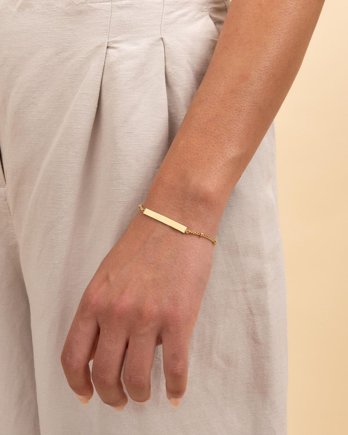 Gravurarmband Gravurplatte