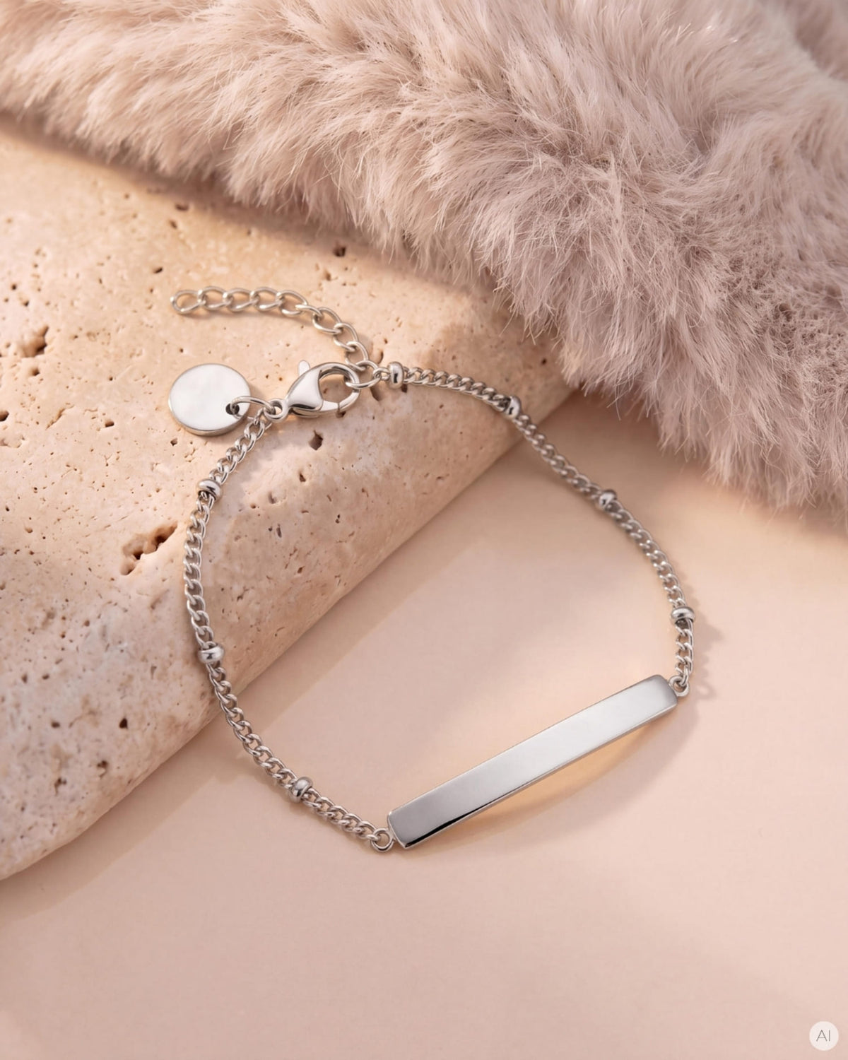 Gravurarmband Gravurplatte