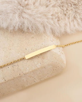 Gravurarmband Gravurplatte
