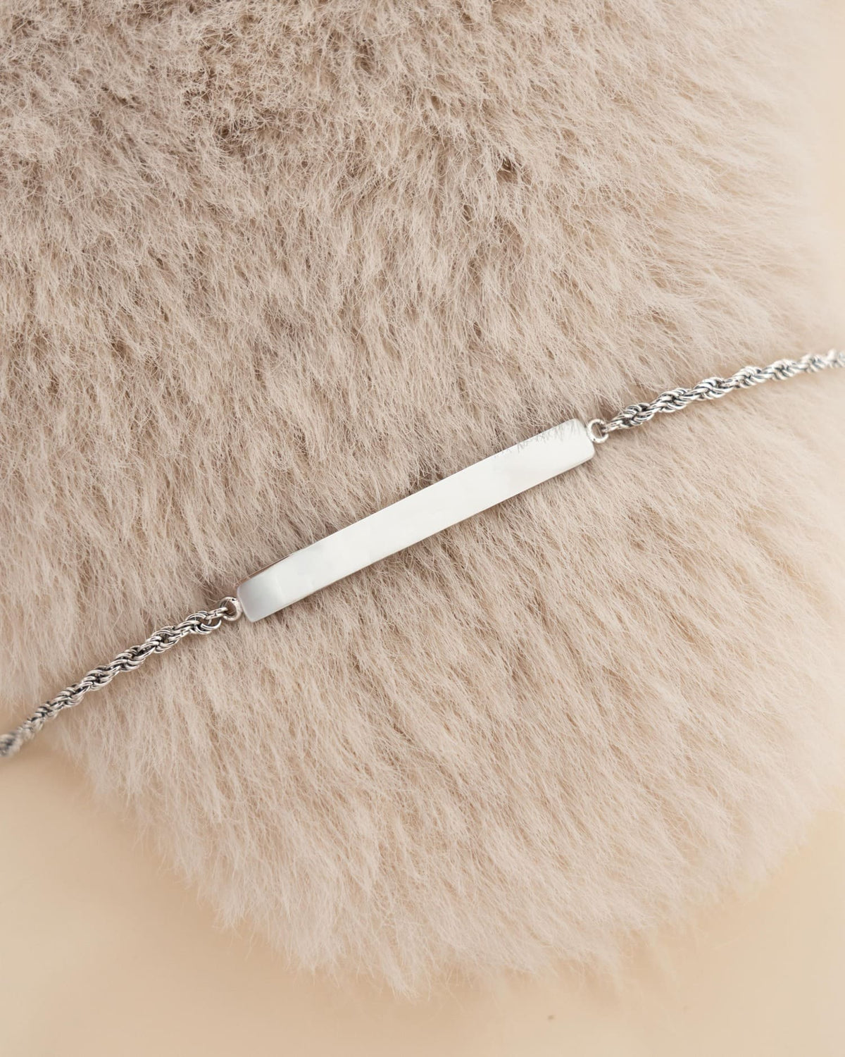 Graveerarmband Graveerplaat
