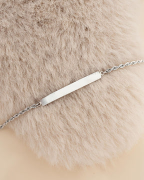 Graveerarmband Graveerplaat