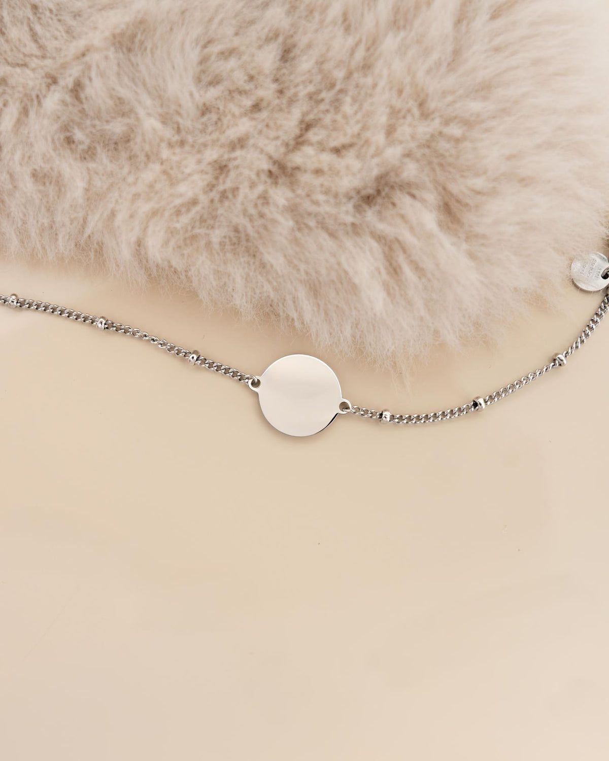 Sternzeichen Gravurarmband Gravurplatte Rund