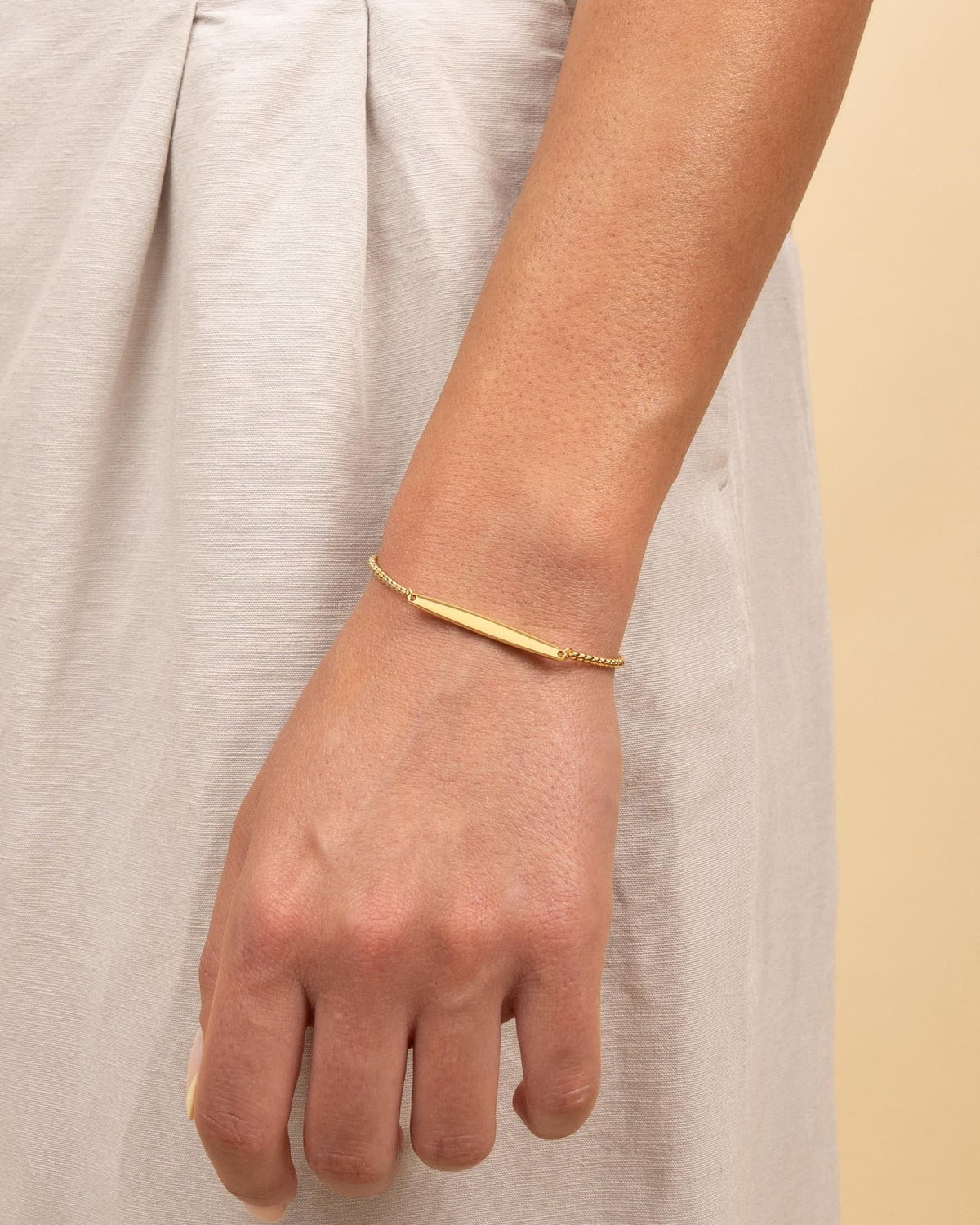 Gravurarmband Gravurplatte