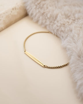 Gravurarmband Gravurplatte