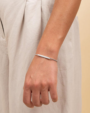 Gravurarmband Gravurplatte
