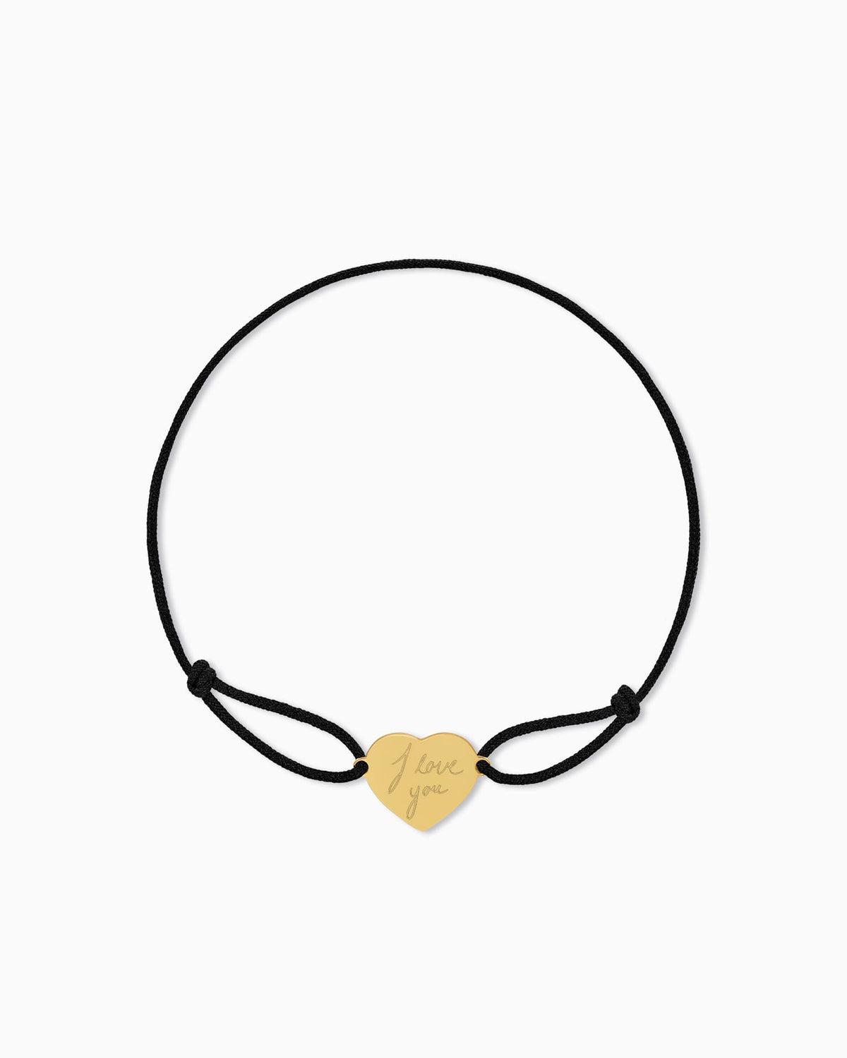 Handschrift Upload Gravurarmband Gravurplatte Stoffarmband Herz