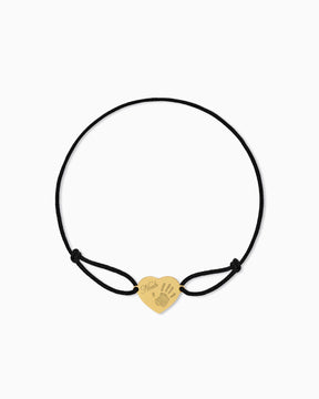 Handabdruck Gravurarmband Gravurplatte Stoffarmband Herz