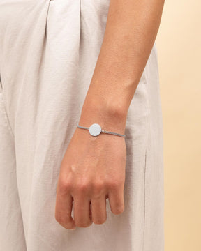 Sternzeichen Gravurarmband Gravurplatte Rund
