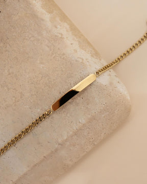 Gravurarmband Gravurplatte